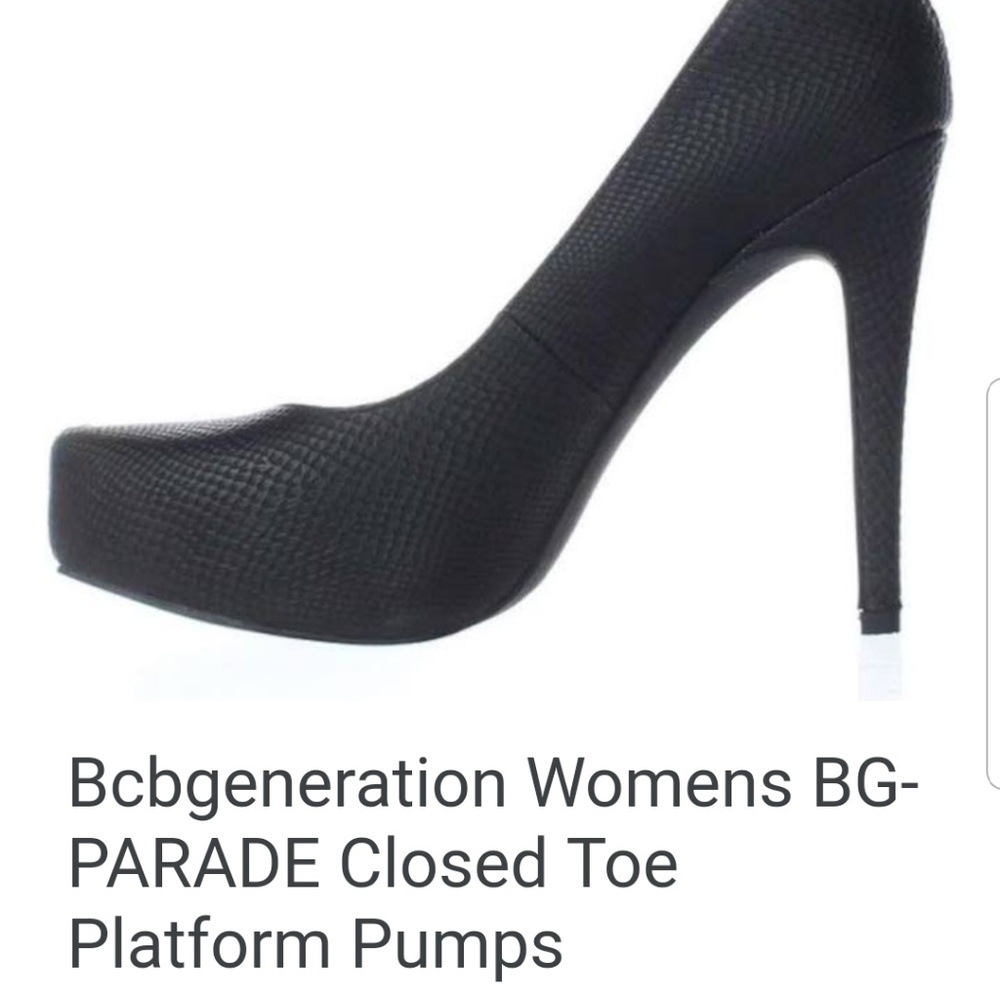 SOLD !!!!BCBG BG Parade platform pumps